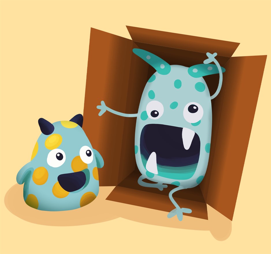 Mini Kunstclub: Mini monstertjes in een doosje